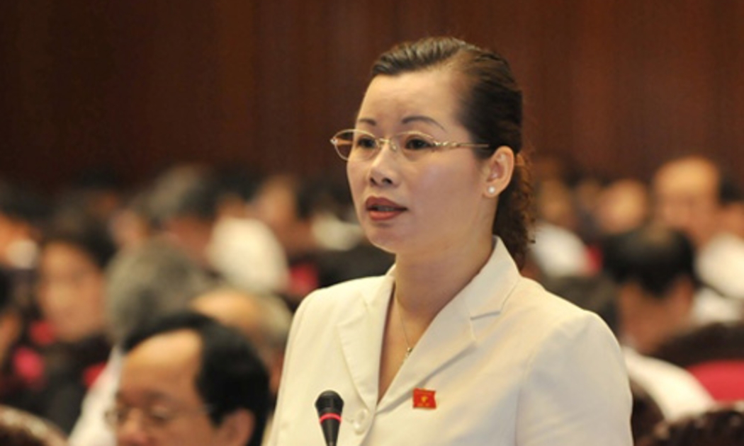 Đại biểu Quốc hội Đỗ Thị Huyền Tâm.