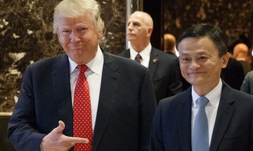 Gặp Donald Trump, tỷ phú Trung Quốc cam kết tạo 1 triệu việc làm cho người Mỹ