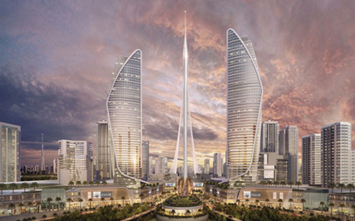 Dubai Creek Tower có vốn đầu tư ước tính 1 tỷ USD - Ảnh: CNN.