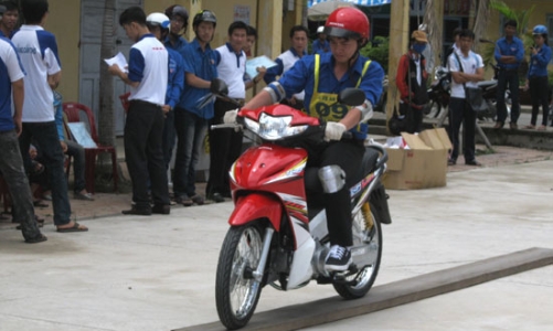 Honda Việt Nam đẩy mạnh đào tạo an toàn giao thông cho sinh viên