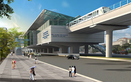 Mô phỏng nhà ga số 5 thuộc tuyến metro số 3 Hà Nội, dự án có sự tham gia đầu tư tài chính của Pháp.<span style="font-size:14.0pt;mso-bidi-font-size:11.0pt;
font-family:"Times New Roman","serif";mso-fareast-font-family:Calibri;
mso-fareast-theme-font:minor-latin;mso-bidi-theme-font:minor-bidi;mso-ansi-language:
EN-US;mso-fareast-language:EN-US;mso-bidi-language:AR-SA"></span>
