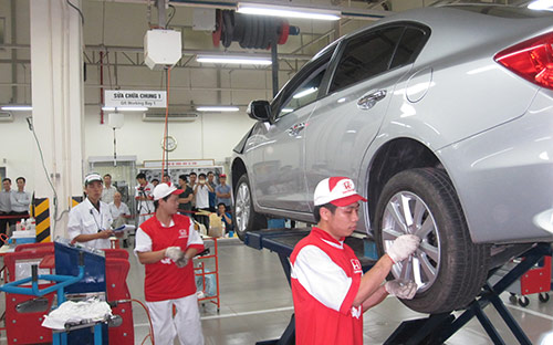 Đây là những hoạt động gắn với các công việc sửa chữa hàng ngày tại đại 
lý nhằm mang đến cho các kỹ thuật viên những bài tập và từ đó tìm
 ra cách giải quyết thoả đáng nhất.