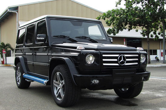 Mercedes G55 AMG có mặt tại nhà máy Mercedes-Benz Việt Nam tại Tp.HCM - Ảnh: Vĩnh Nam.