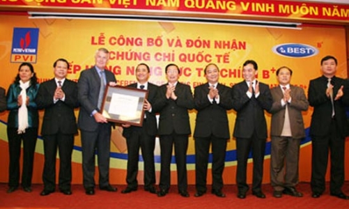 PVI được xếp hạng tín nhiệm tài chính B+