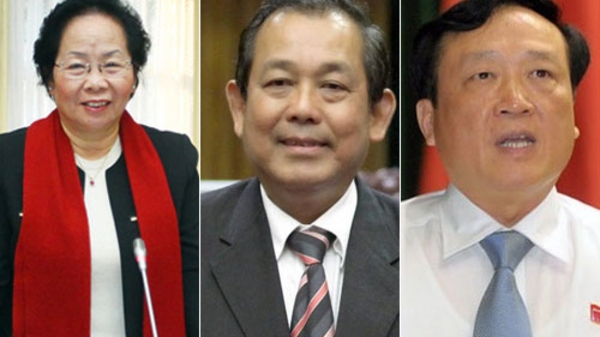 Chuẩn bị miễn nhiệm Phó chủ tịch nước, Chánh án, Viện trưởng