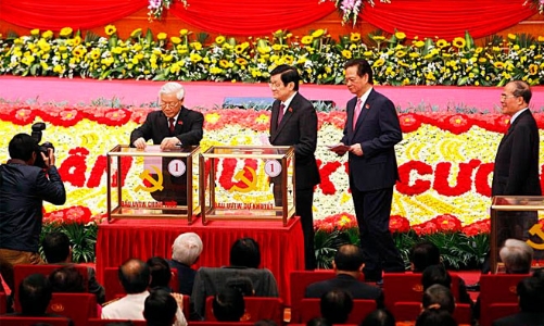 Đã bỏ phiếu bầu Ban Chấp hành Trung ương 12