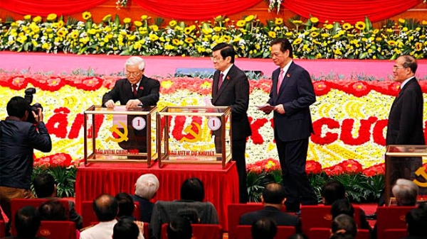 Đã bỏ phiếu bầu Ban Chấp hành Trung ương 12