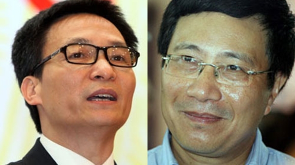 “Sẽ có thêm hai phó thủ tướng mới”