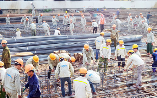 Dự án FLC Twin Tower đang được đẩy nhanh thi công.<br>