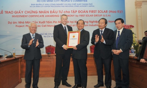 First Solar rao bán nhà xưởng 113 nghìn m2 tại Tp.HCM