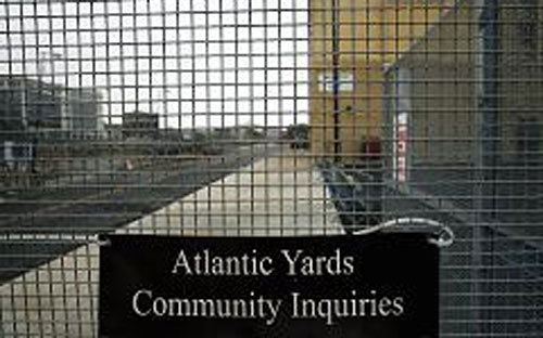 Khu đất dự án Atlantic Yards của Greenland.