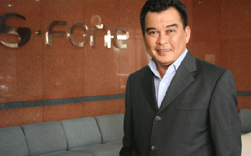 Ông Phạm Tiến Thịnh, CEO "một thời" của mạng di động S-Fone.<br>