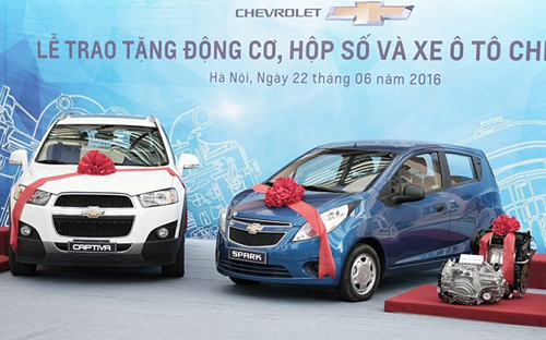Đây là số trang thiết bị được hãng xe Mỹ tài trợ nhằm hỗ trợ công tác 
giáo dục và đào tạo cho các sinh viên chuyên ngành công nghiệp ôtô. 
