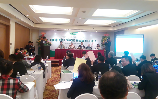 <div>Đại hội cổ đông GTN tổ chức sáng 28/3 tại Hà Nội.</div>