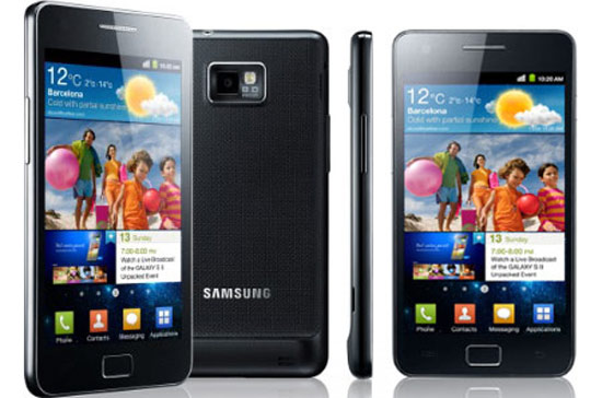 "Siêu phẩm" Galaxy SII của Samsung.