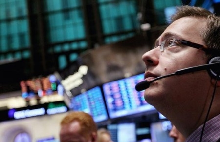 Phiên cuối tuần, chứng khoán Mỹ trồi sụt với biên độ tăng giảm không lớn - Ảnh: Getty.