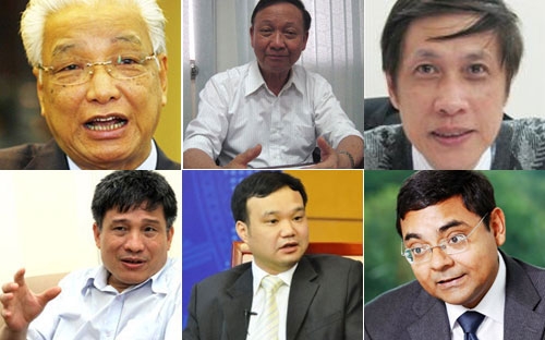 Ông Cao Sĩ Kiêm, ông Phạm Chí Cường, ông Nguyễn Đức Thắng, ông Nguyễn Hoàng Hải, ông Nguyễn Anh Tuấn, ông Sumit Dutta.