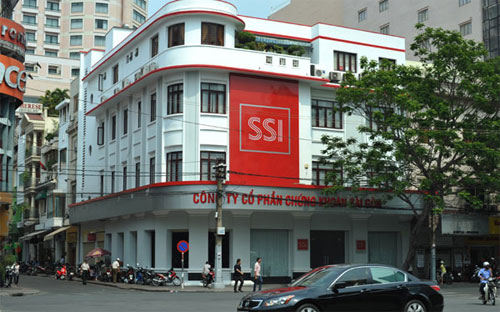 Hội sở của SSI tại Tp.HCM.<br>