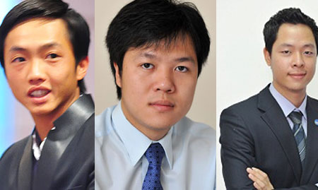 Doanh nhân Nguyễn Quốc Cường, Nguyễn Hoàng Giang, Phó Thiên Sơn.