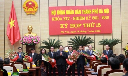 Hà Nội thay đổi hàng loạt cán bộ lãnh đạo