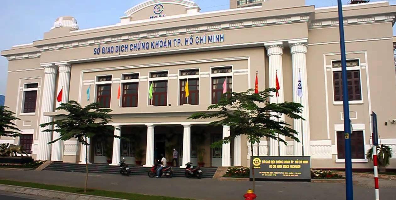 Trụ sở HOSE tại Tp.HCM.<br>