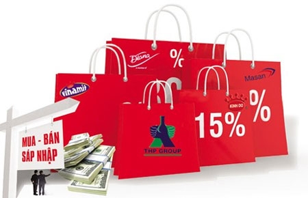 Tiếp sau các thương vụ đình đám như Phở 24, Highlands Coffee bán cho Jollibee hơn 20 triệu USD, Masan huy động cả tỷ USD từ nhiều công ty tài chính nước ngoài là các “tin đồn” liên quan đến các vụ mua bán của những thương hiệu nổi tiếng của Việt Nam như Tân Hiệp Phát, Vinamit, Trung Nguyên hay Kinh Đô - Đồ họa: Tiến Đạt.
