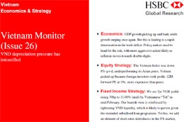Báo cáo cho rằng, tính thanh khoản của thị trường chứng khoán Việt Nam vẫn còn là một vấn đề đáng lo ngại. Bởi thế, HSBC không cho rằng thị trường Việt Nam có ưu thế hơn các thị trường cùng hạng trong khu vực.