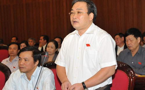 Phó thủ tướng Chính phủ Hoàng Trung Hải - Ảnh: MĐ.