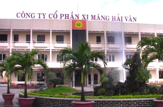 Trụ sở Công ty Cổ phần Xi măng Hải Vân.