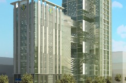 Phối cảnh dự án khu căn hộ chung cư Hùng Vương.