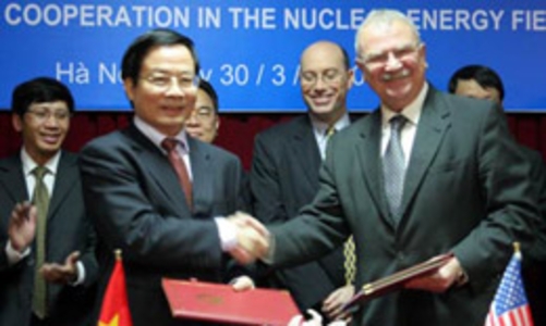 Việt - Mỹ sẽ hợp tác về năng lượng hạt nhân