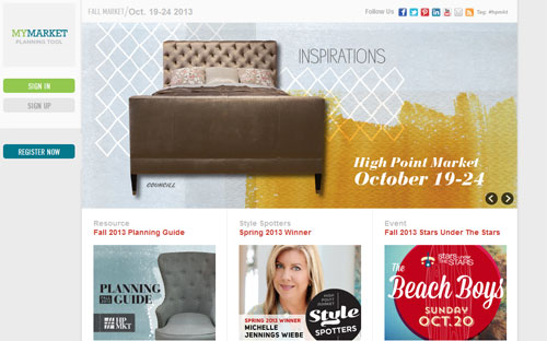 High Point Market là hội chợ quốc tế có quy mô lớn nhất trong ngành công nghiệp đồ gỗ và trang trí nội, ngoại thất của 
thế giới.