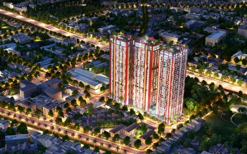 Căn hộ dự án có mức giá từ 26 triệu đồng/m2, cùng với sự bảo lãnh tiến độ từ ngân hàng PVcomBank cho người mua nhà.