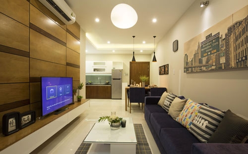 Tất cả các căn hộ Luxury Home tại dự án đều được lắp đặt các thiết bị điều khiển, an toàn, an ninh thông minh nhất.