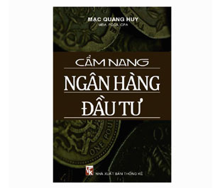 Bìa cuốn sách "Cẩm nang ngân hàng đầu tư".