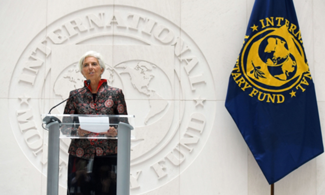 Bà Christine Lagarde - Giám đốc Quỹ Tiền tệ Quốc tế - Ảnh: Wall Street Journal.