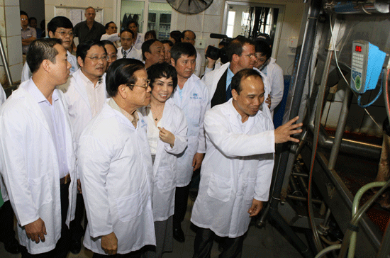 Bên cạnh những dự án về sản phẩm sữa, TH cũng đang phát triển và đầu tư vào những dự án cung cấp và chế biến các loại thực phẩm sạch công nghệ cao.