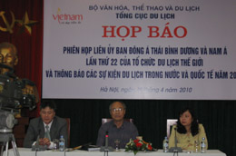 Tổng cục Du lịch đã tổ chức họp báo giới thiệu về hai sự kiện này vào chiều 19/4.
