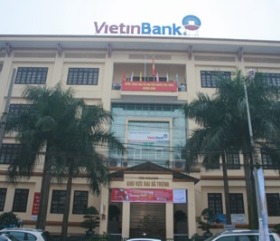 Một chi nhánh của Vietinbank.