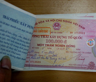 Trong năm 2009, nhu cầu đầu tư trái phiếu có xu hướng giảm xuống khi đối tượng các nhà đầu tư nước ngoài có xu hướng co lại - Ảnh: Việt Tuấn.