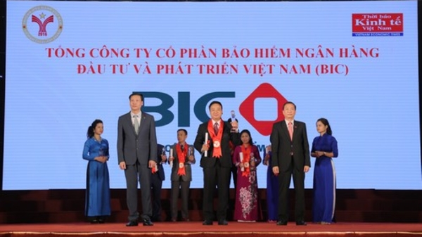 BIC đứng trong Top 100 Thương hiệu mạnh Việt Nam năm 2016