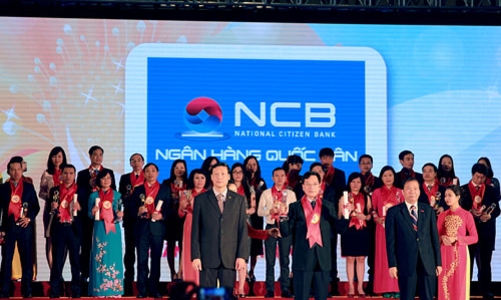 NCB nhận danh hiệu Thương hiệu mạnh Việt Nam