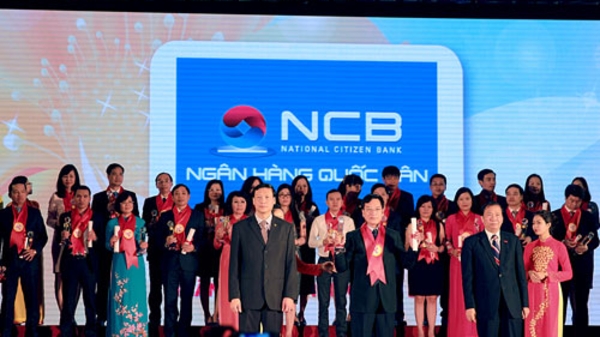 NCB nhận danh hiệu Thương hiệu mạnh Việt Nam