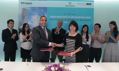 Vietcombank cho vay mua căn hộ của Indochina với lãi suất 0%