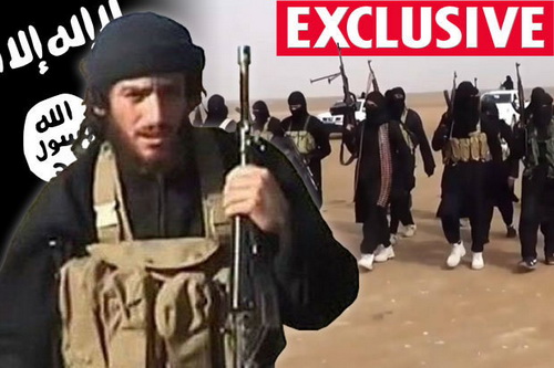Ngay từ khi mới hình thành IS, Al-Adnani luôn là một nhân vật “cộm cán”, khi có mối quan hệ thân tình với thủ lĩnh IS - Ảnh: Daily Star.<br>