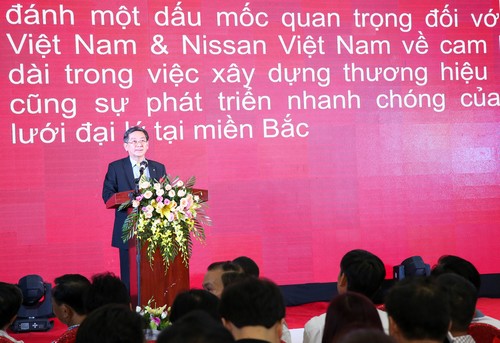 Đại lý Nissan Lào Cai là đại lý đầu tiên của khu vực miền Bắc được xây dựng theo tiêu chuẩn 
mới nhất của Nissan Motor Nhật Bản dành cho đại lý 3S&nbsp; NREDI 2.1