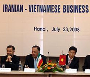 Quang cảnh tại cuộc gặp gỡ doanh nghiệp Việt Nam - Iran.