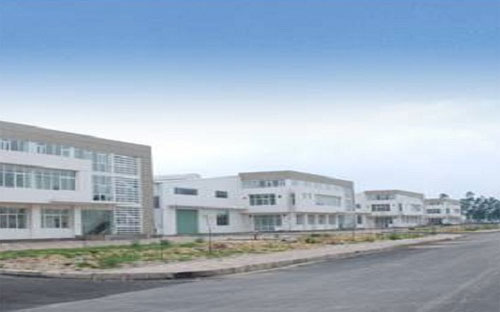Một góc khu công nghiệp Tràng Duệ.