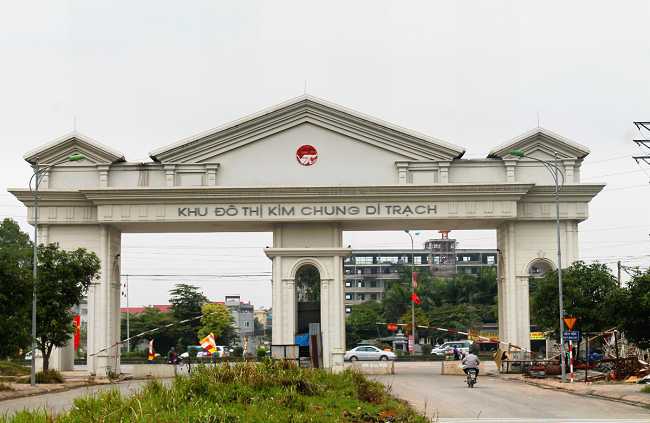 Giá đất quanh khu vực dự án Kim Chung - Di Trạch đang tăng khá mạnh.<br>