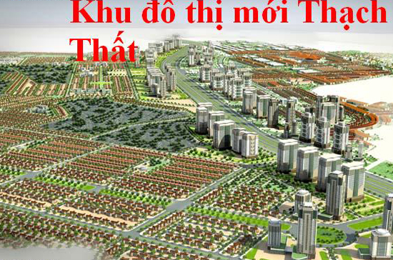 Phối cảnh khu đô thị Thạch Thất do Tập đoàn Nam Cường làm chủ đầu tư - doanh nghiệp có diện tích đất bị đề nghị thu hồi nhiều nhất, lên tới hơn 803 ha.